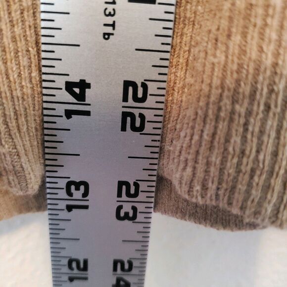 Merona Cardigan Size Medium Button Up Sweater Tan Color - Picture 8 of 12